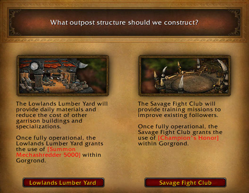 How To Choose Garrison Outpost For Leveling Dugi Guides World Of Warcraft